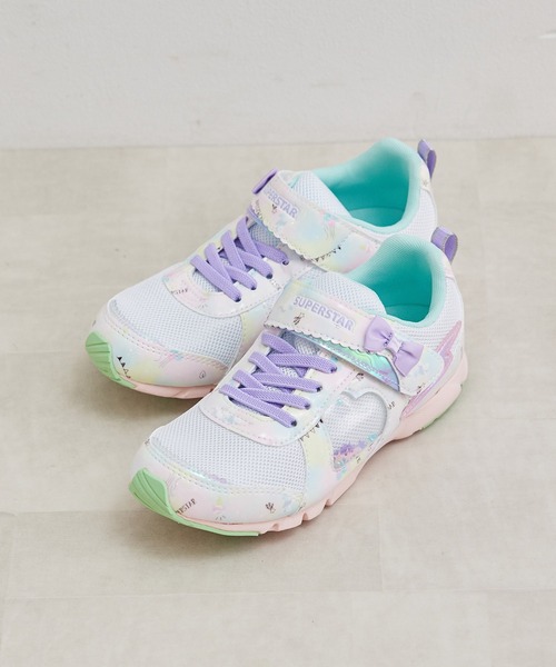MoonStar（ムーンスター）の「【KIDS】【MoonStar/ムーンスター】バネのチカラ スーパースター（スニーカー・キッズ・サックスブルー/パープル/その他・20/18/19/21）」の3枚目の写真