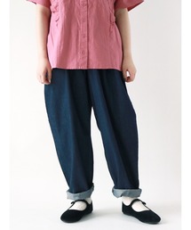 デニムベーグルパンツ