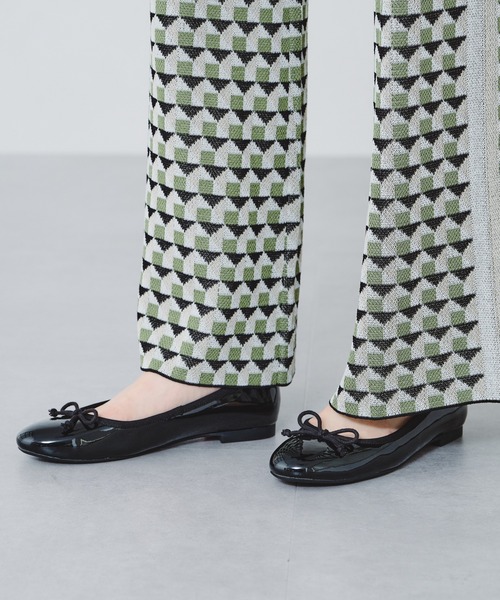 WA ORiental TRaffic(ダブルエーオリエンタルトラフィック)の「バレエシューズ/15301(バレエシューズ・レディース・ベージュ/グレー/シルバー/キャメル/グリーン/レッド/ブラック×ホワイト/ブラック系その他2・40/38/39/33/34/35/36/37/41/42/43)」の3枚目の写真