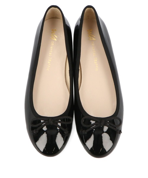 WA ORiental TRaffic(ダブルエーオリエンタルトラフィック)の「バレエシューズ/15301(バレエシューズ・レディース・ベージュ/グレー/シルバー/キャメル/グリーン/レッド/ブラック×ホワイト/ブラック系その他2・40/38/39/33/34/35/36/37/41/42/43)」の22枚目の写真