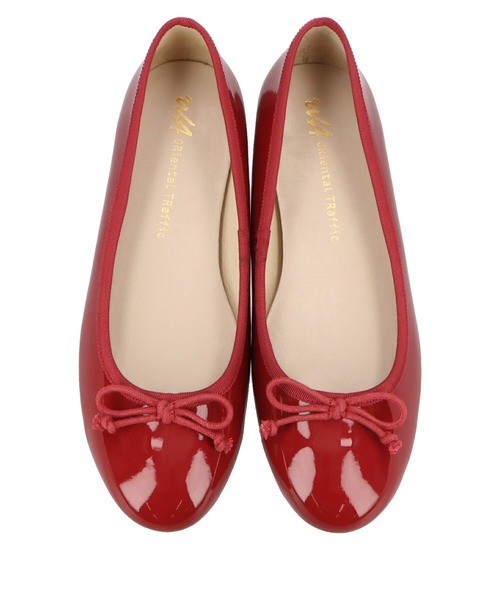 WA ORiental TRaffic(ダブルエーオリエンタルトラフィック)の「バレエシューズ/15301(バレエシューズ・レディース・ベージュ/グレー/シルバー/キャメル/グリーン/レッド/ブラック×ホワイト/ブラック系その他2・40/38/39/33/34/35/36/37/41/42/43)」の12枚目の写真