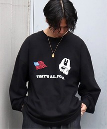 WILLY CHAVARRIA | 【WILLY CHAVARRIA / ウィリー チャバリア】WISM 別注 BAD RODANT RUFFNECK T(Tシャツ/カットソー)