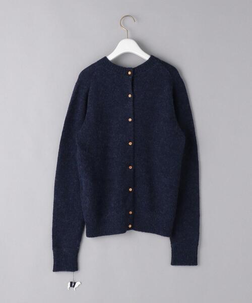 MUVEIL（ミュベール）の「＜MUVEIL（ミュベール）＞APPLE ニット ■■■（ニット/セーター・レディース・ネイビー/グレー・36）」の3枚目の写真