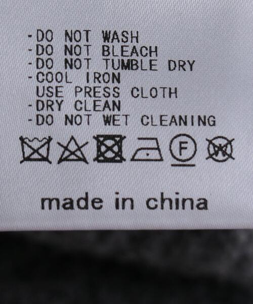 MUVEIL（ミュベール）の「＜MUVEIL（ミュベール）＞APPLE ニット ■■■（ニット/セーター・レディース・ネイビー/グレー・36）」の9枚目の写真