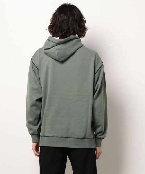 LOWRYS FARM（ローリーズファーム）の「USABIGウラケパーカー＊　219944（パーカー・メンズ・グリーン/グレー/ブルー/ブラック/イエロー・LARGE/MEDIUM）」の7枚目の写真