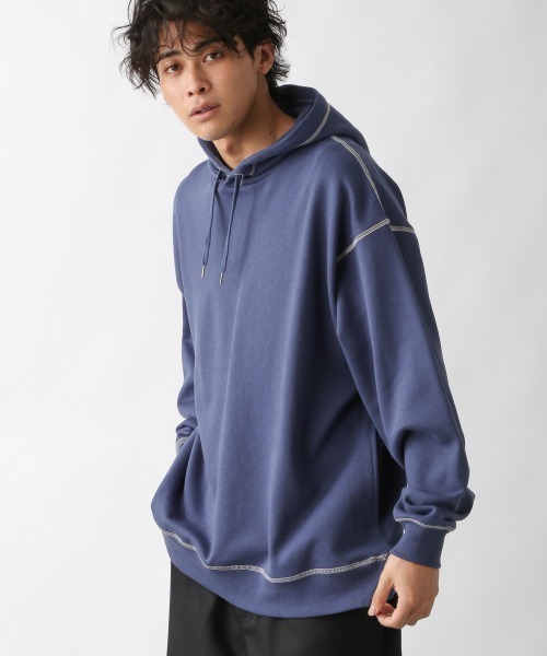 LOWRYS FARM（ローリーズファーム）の「USABIGウラケパーカー＊　219944（パーカー・メンズ・グリーン/グレー/ブルー/ブラック/イエロー・LARGE/MEDIUM）」の16枚目の写真