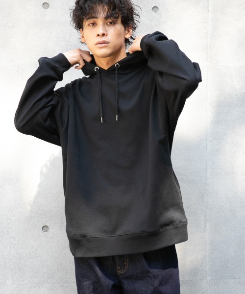 LOWRYS FARM（ローリーズファーム）の「USABIGウラケパーカー＊　219944（パーカー・メンズ・グリーン/グレー/ブルー/ブラック/イエロー・LARGE/MEDIUM）」の13枚目の写真