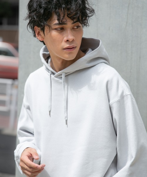 LOWRYS FARM（ローリーズファーム）の「USABIGウラケパーカー＊　219944（パーカー・メンズ・グリーン/グレー/ブルー/ブラック/イエロー・LARGE/MEDIUM）」の12枚目の写真