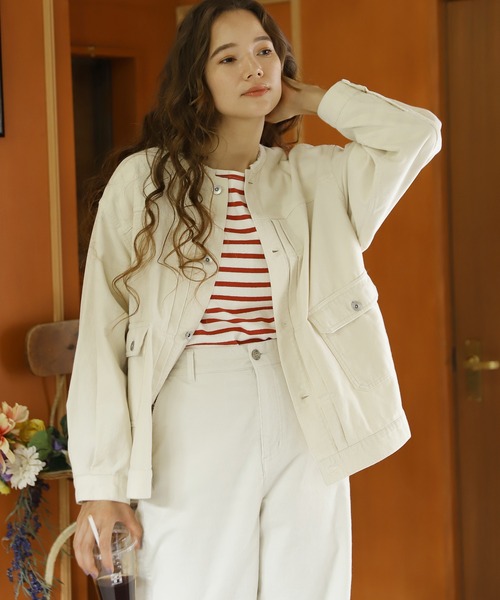 niko and...（ニコアンド）の「Tenderコールブルゾン（ブルゾン）」 - WEAR