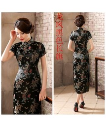 チャイナドレス　ロング丈