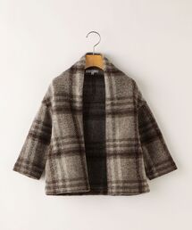 SHIPS（シップス）の「SHIPS KIDS:チェック スライバーニット ガウン(110～120cm)（その他アウター・キッズ）」