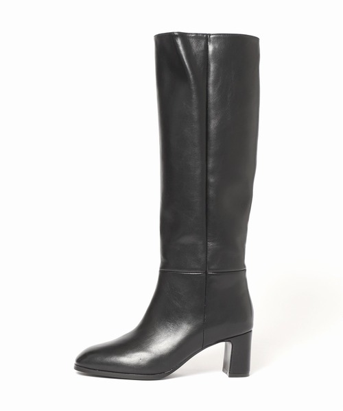 LE TALON（ルタロン）の「6cmスクエアロングブーツ◆（ブーツ・レディース・アイボリー/ウッド/ブラック系その他・MEDIUM/LARGE/SMALL/X-LARGE/X-SMALL）」の13枚目の写真