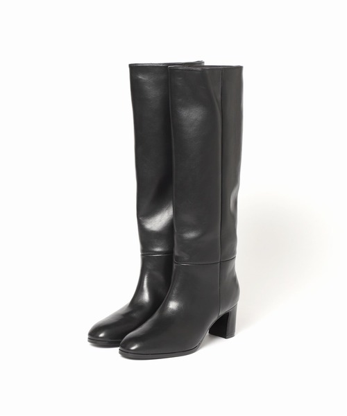 LE TALON（ルタロン）の「6cmスクエアロングブーツ◆（ブーツ・レディース・アイボリー/ウッド/ブラック系その他・MEDIUM/LARGE/SMALL/X-LARGE/X-SMALL）」の10枚目の写真