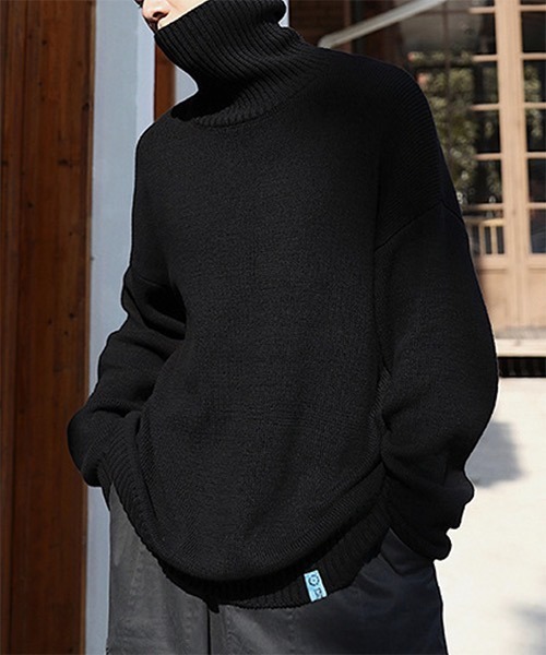 WESTBOY（ウエストボーイ）の「【WB ORIGINALS】Color Turtle Neck Knit Sweater WO21W3TP13（ニット/セーター・メンズ・ホワイト/ブラック/グレー/ブルー/グリーン・M/L/XL）」の14枚目の写真