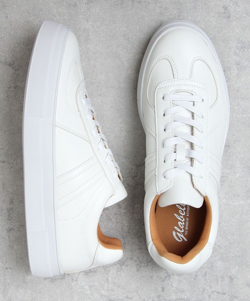 Glabella グラベラ 厚底ソール ジャーマントレーナー 白スニーカー 黒スニーカー スニーカー Glabella グラベラ のファッション通販 Zozotown