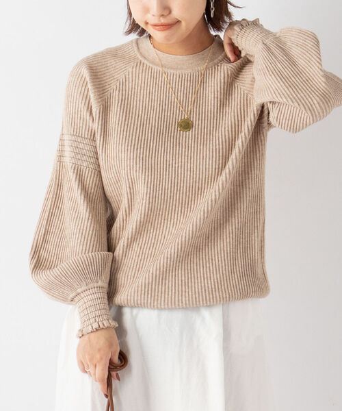 BEAUTY&YOUTH UNITED ARROWS - 新品TORRAZZO DONNAトラッゾドンナバルーン袖リブニット Torrazzo Donna（トラッゾドンナ）の「◇【WEB限定】【TORRAZZO