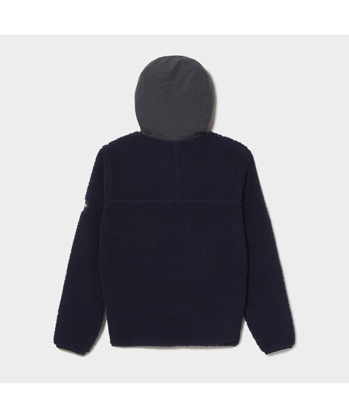 AIGLE（エーグル）の「ボアフリース アノラックパーカ（スウェット・メンズ・アイボリー/ダークネイビー・LL/M/L）」の16枚目の写真