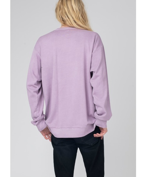 Design Tshirts Store graniph(デザイン ティーシャツ ストア グラニフ)の「タイガー|ピグメントダイスウェット(スウェット・メンズ・パープル・SMALL/MEDIUM/LARGE)」の3枚目の写真