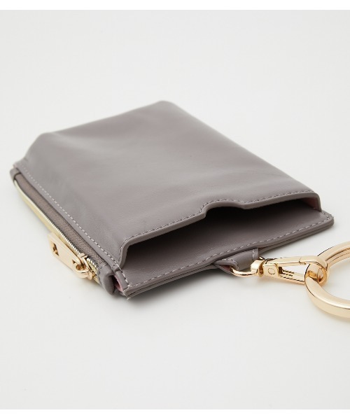 crie conforto（クリーコンフォルト）の「コンビ多機能スマホショルダー（ショルダーバッグ・レディース・ブラック/ブラウン/グレー/シルバー/ゴールド・FREE）」の18枚目の写真