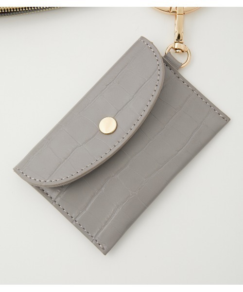 crie conforto（クリーコンフォルト）の「コンビ多機能スマホショルダー（ショルダーバッグ・レディース・ブラック/ブラウン/グレー/シルバー/ゴールド・FREE）」の16枚目の写真