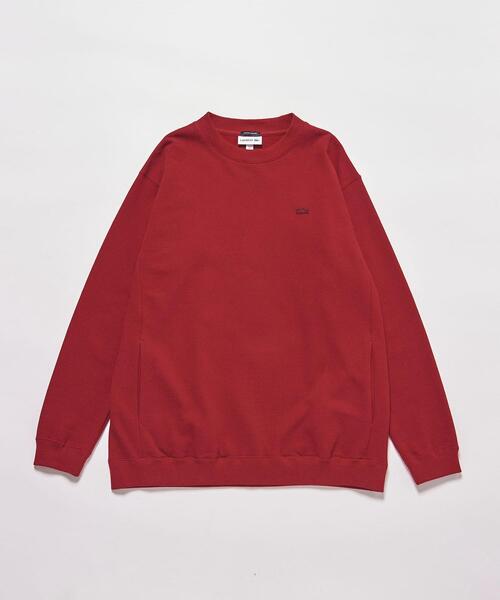 LACOSTE（ラコステ）の「【別注】 ＜LACOSTE（ラコステ）＞ PIQUE CREW/スウェット（スウェット・メンズ・ネイビー/レッド/ホワイト・XL/M/L/S）」の3枚目の写真