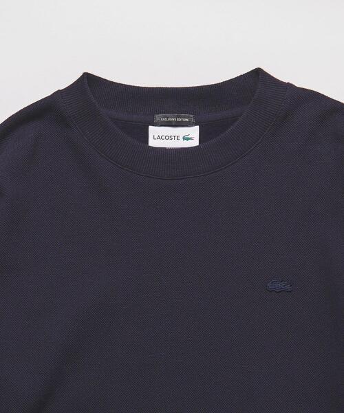 LACOSTE（ラコステ）の「【別注】 ＜LACOSTE（ラコステ）＞ PIQUE CREW/スウェット（スウェット・メンズ・ネイビー/レッド/ホワイト・XL/M/L/S）」の6枚目の写真