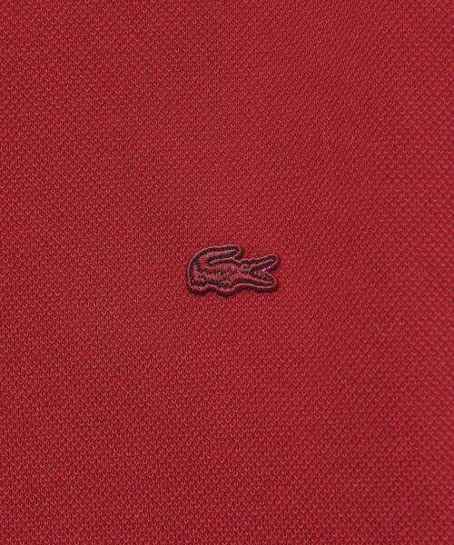 LACOSTE（ラコステ）の「【別注】 ＜LACOSTE（ラコステ）＞ PIQUE CREW/スウェット（スウェット・メンズ・ネイビー/レッド/ホワイト・XL/M/L/S）」の11枚目の写真