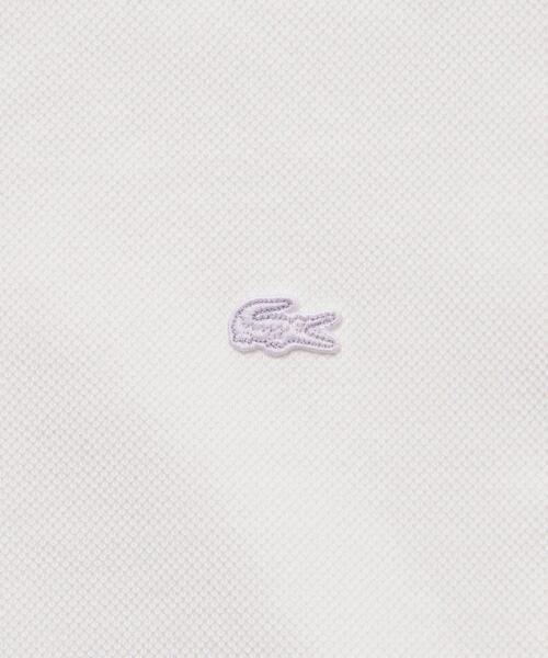 LACOSTE（ラコステ）の「【別注】 ＜LACOSTE（ラコステ）＞ PIQUE CREW/スウェット（スウェット・メンズ・ネイビー/レッド/ホワイト・XL/M/L/S）」の4枚目の写真