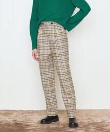 AEWEN MATOPH | ＜AEWEN MATOPH（イウエン マトフ）＞ハウンドトゥース チェック タックパンツ(その他パンツ)