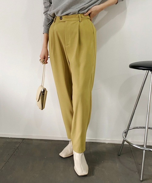 CAPRICIEUX LE'MAGE（カプリシューレマージュ）の「グルカ風テーパードパンツ（その他パンツ・レディース・ブラック/ピンク/イエロー・38/36）」の2枚目の写真