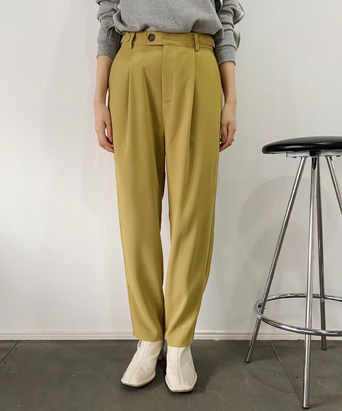 CAPRICIEUX LE'MAGE（カプリシューレマージュ）の「グルカ風テーパードパンツ（その他パンツ・レディース・ブラック/ピンク/イエロー・38/36）」の4枚目の写真