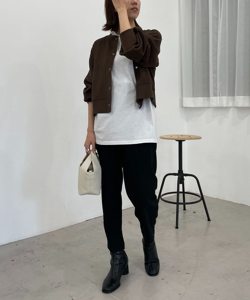 CAPRICIEUX LE'MAGE（カプリシューレマージュ）の「グルカ風テーパードパンツ（その他パンツ・レディース・ブラック/ピンク/イエロー・38/36）」の17枚目の写真