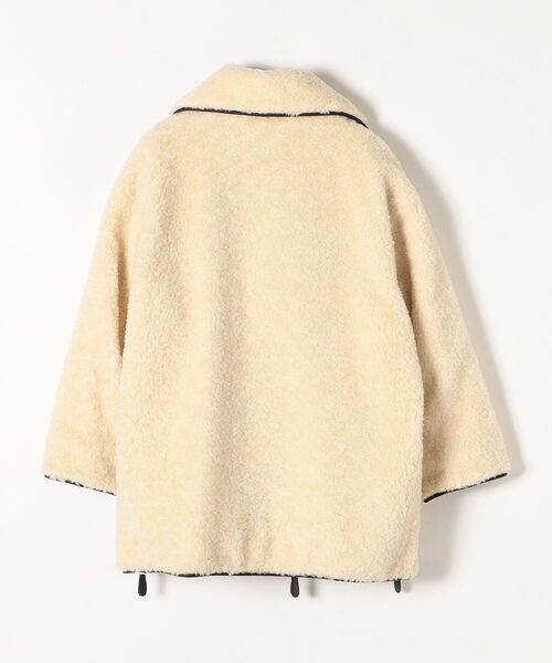 CASA FLINE（カーサフライン）の「CASA FLINE: ボア リバーシブル ジャケット コート（その他アウター・レディース・オフホワイト・ONE SIZE）」の3枚目の写真
