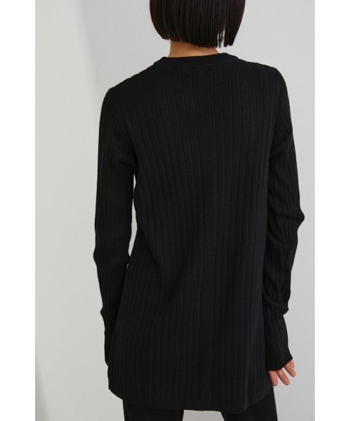 STYLEMIXER(スタイルミキサー)の「2ピースポンチョレイヤードニット(ニット/セーター・レディース・ライトブラウン/チャコールグレー/ブラック・FREE)」の7枚目の写真