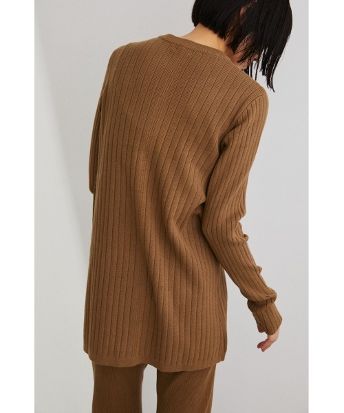 STYLEMIXER(スタイルミキサー)の「2ピースポンチョレイヤードニット(ニット/セーター・レディース・ライトブラウン/チャコールグレー/ブラック・FREE)」の20枚目の写真