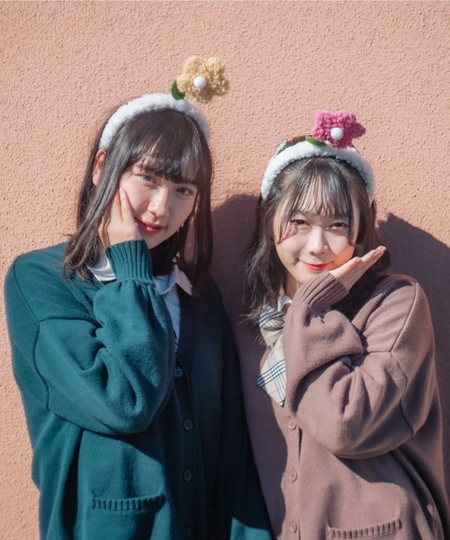 WEGO（ウィゴー）の「WEGO/フラワーカチューシャ（カチューシャ）」 - WEAR