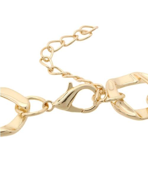 WEGO（ウィゴー）の「WEGO/ゴールドチェーンネックレス（ネックレス・レディース・ゴールド・FREE）」の4枚目の写真