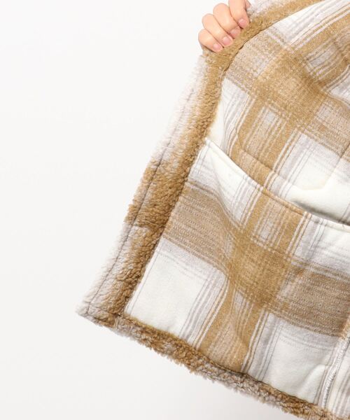 SLOBE IENA（スローブイエナ）の「【PENDLETON/ペンドルトン】WIDE CPOブルゾン【手洗い可】◆（ブルゾン・レディース・ベージュ・FREE）」の6枚目の写真