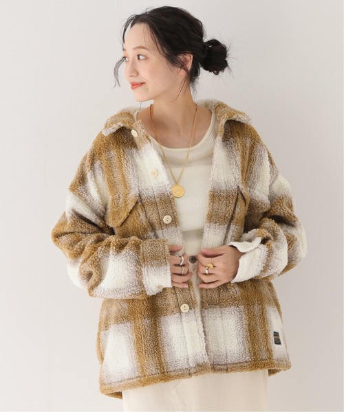 SLOBE IENA（スローブイエナ）の「【PENDLETON/ペンドルトン】WIDE CPOブルゾン【手洗い可】◆（ブルゾン・レディース・ベージュ・FREE）」の17枚目の写真