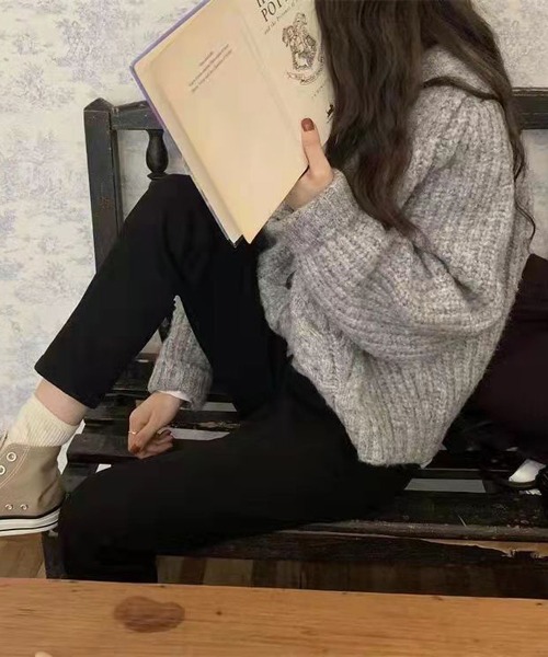 LOPASS（ロパス）の「カーディガン（カーディガン/ボレロ・レディース・ベージュ/ブラウン/グレー・MEDIUM）」の11枚目の写真