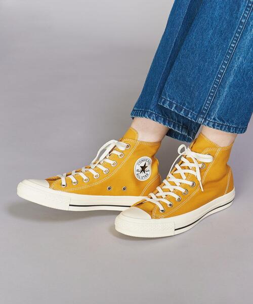 CONVERSE（コンバース）の「＜CONVERSE(コンバース)＞ALL STAR STITCHING WT HI スニーカー（スニーカー・レディース・マスタード/ケリー・23cm/23.5cm/24cm/24.5cm/25cm）」の12枚目の写真