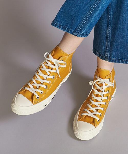 CONVERSE（コンバース）の「＜CONVERSE(コンバース)＞ALL STAR STITCHING WT HI スニーカー（スニーカー・レディース・マスタード/ケリー・23cm/23.5cm/24cm/24.5cm/25cm）」の13枚目の写真