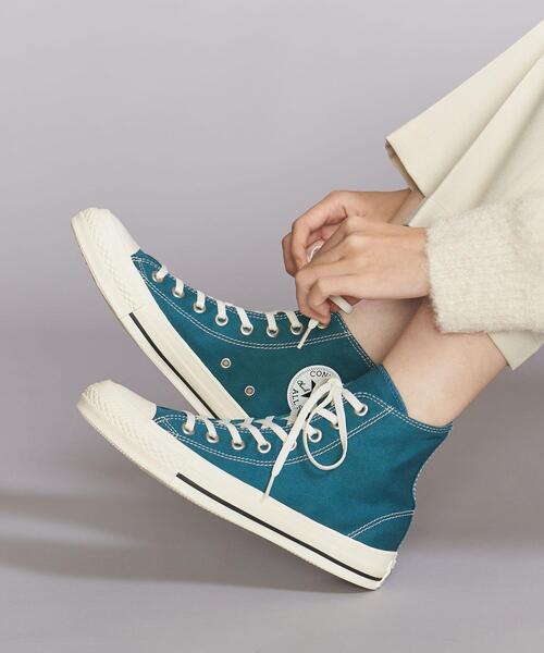 CONVERSE（コンバース）の「＜CONVERSE(コンバース)＞ALL STAR STITCHING WT HI スニーカー（スニーカー・レディース・マスタード/ケリー・23cm/23.5cm/24cm/24.5cm/25cm）」の9枚目の写真