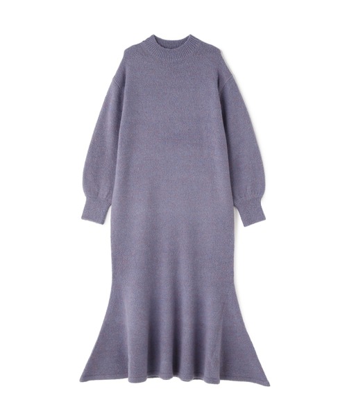 N.（N. Natural Beauty Basic）（エヌエヌナチュラルビューティーベーシック）の「◆天竺マーメイドニットワンピース（ワンピース・レディース・チャコールグレー/ベージュ/ブルー・MEDIUM）」の19枚目の写真