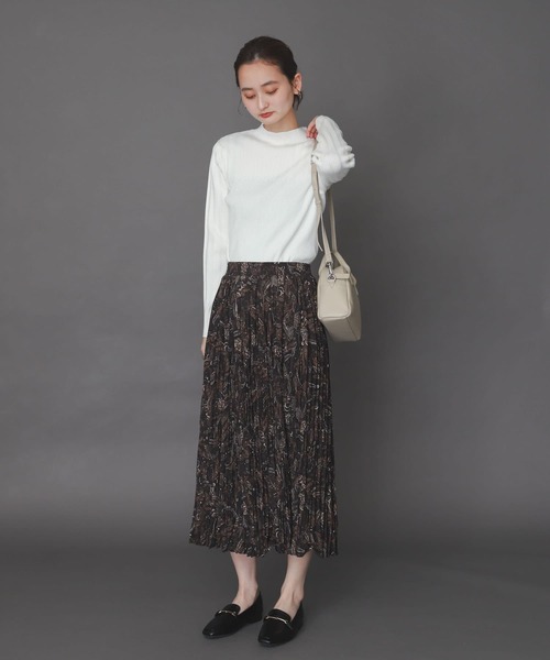 SENSE OF PLACE by URBAN RESEARCH(センスオブプレイスバイアーバンリサーチ)の「ランダムリブコンパクトセーター(ニット/セーター・レディース・イエロー/ミント/アイボリー/ブラック・ONE)」の14枚目の写真