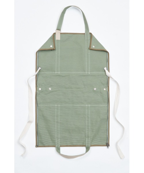 AlexanderLeeChang(アレキサンダーリーチャン)の「AlexanderLeeChang/アレキサンダーリーチャン APRON TOTE 22 エプロン トートバッグ 2WAY(トートバッグ・メンズ・チャコール/ナチュラル/オリーブ・ONE SIZE)」の9枚目の写真