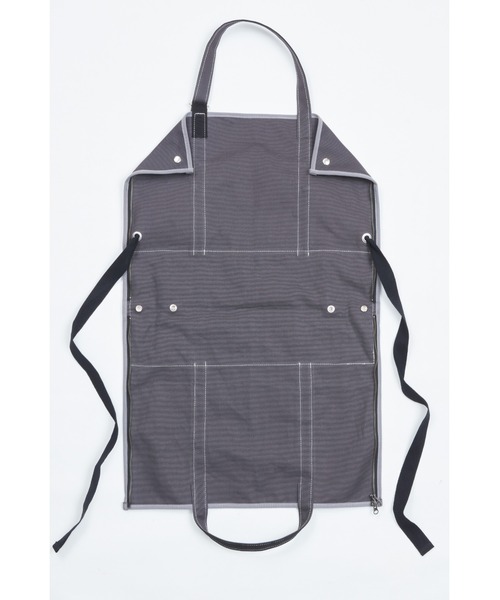 AlexanderLeeChang(アレキサンダーリーチャン)の「AlexanderLeeChang/アレキサンダーリーチャン APRON TOTE 22 エプロン トートバッグ 2WAY(トートバッグ・メンズ・チャコール/ナチュラル/オリーブ・ONE SIZE)」の5枚目の写真