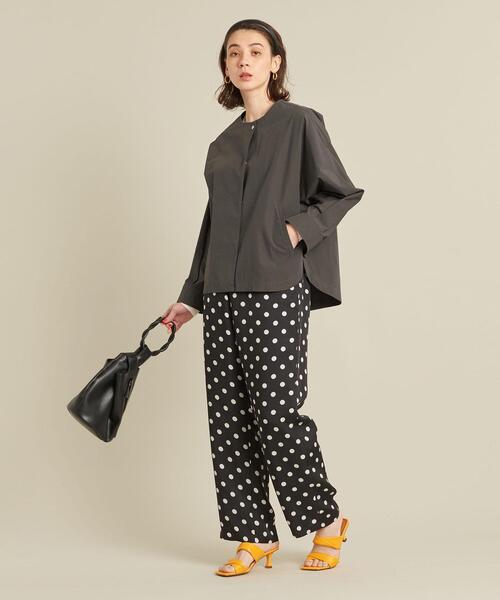 BEAUTY&YOUTH UNITED ARROWS（ビューティーアンドユースユナイテッドアローズ）の「BY オックスノーカラードルマンブルゾン -ウォッシャブル- ∴（ブルゾン・レディース・オリーブ/ダークグレー/ナチュラル・S/M）」の17枚目の写真