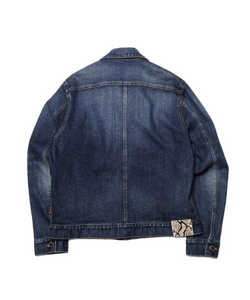 ジャケット・アウター uniform experiment damaged dripping jk uniform experiment - ダメージ デニム ジャケット | HBX