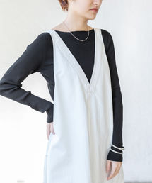 IENA | RIB ボートネックプルオーバー◆(ニット/セーター)